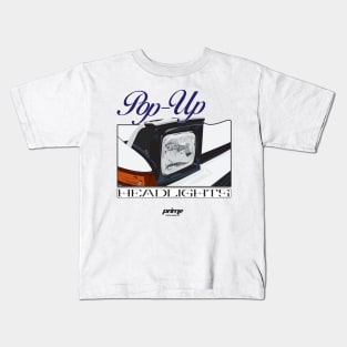 Pop Up headlights ae86 toyota Kids T-Shirt